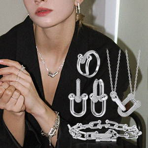 (주)루브르파리 14K  크레오 볼드 귀걸이+팔찌+목걸이 당일배송 후기극찬~82%↓ SET0107